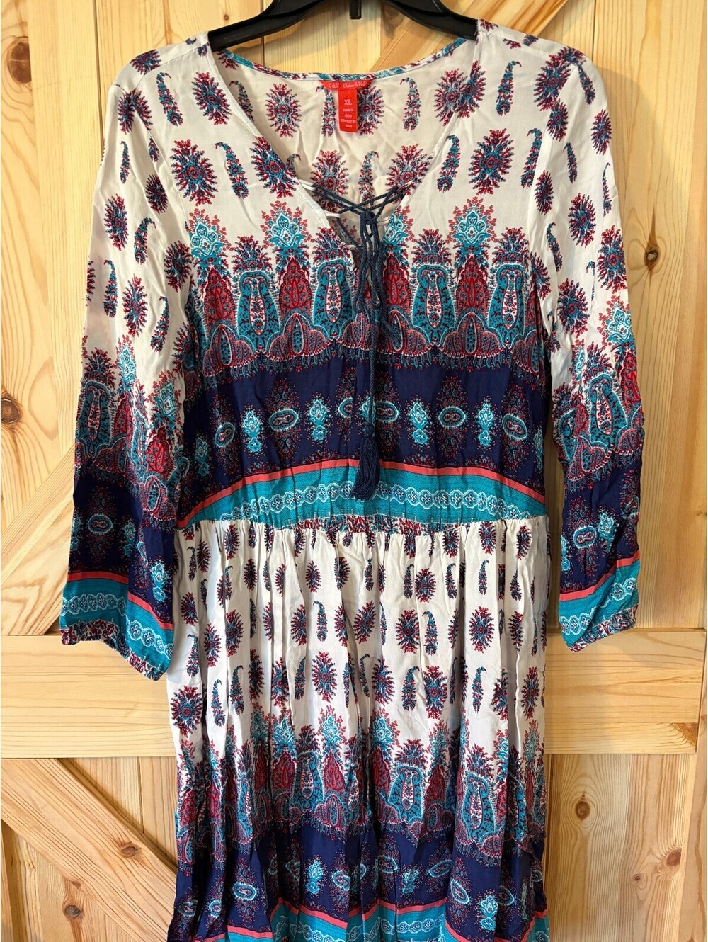 Chelsea & Violet XL Bohemian Style Printed Dress